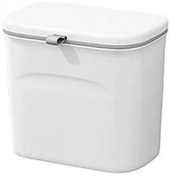 Joybos Pack de 2 Papeleras Recogedores Multifuncionales 16L - Cocina y Baño - Ahorra Espacio - Tapa Sellada