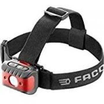 Linterna Frontal LED Recargable Facom 779.FRT3 - 200 lm, Diseño Compacto, Multiuso