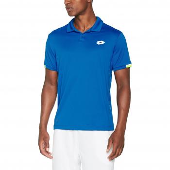 Lotto Aydex III Polo de Manga Corta de Tenis, Hombre, Blanco