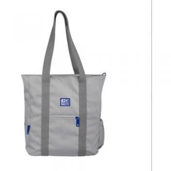 BOLSO TOTE BAG B-TRENDY RPET GRIS 34x33x2 Cms