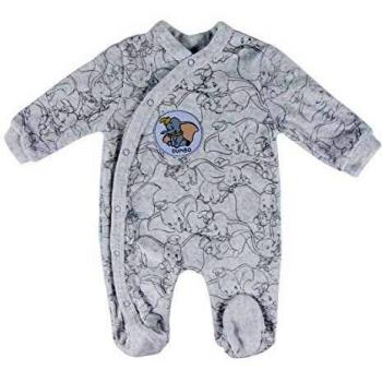 CERDÁ LIFE'S LITTLE MOMENTS Pelele Velour Disney Dumbo, Gris