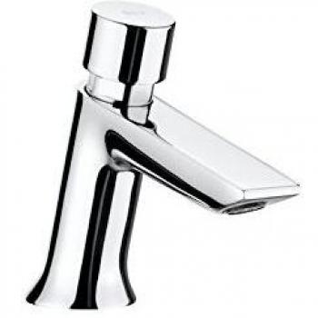 Roca Instant - Grifo temporizado de repisa para lavabo con pulsador. versión eco. . Griferías hidrosanitarias especiales. Ref. A5A6630C00