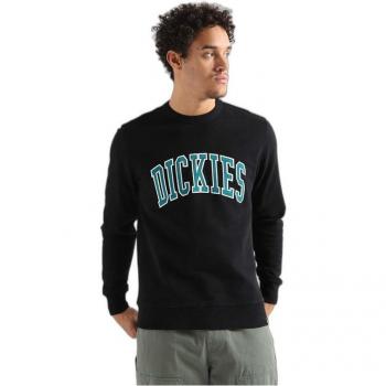 Sudadera Dickies Aitkin Hombre Negro/Deep Lake - Talla S