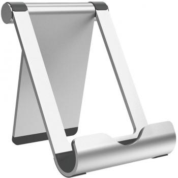 IPad Stand, Tecboss Soporte de aluminio plegable del soporte de la tableta del Multi-Ángulo para el iPhone 7 / 7Plus / 6 / 6S / 5S, iPad Air / Mini, galaxia de Samsung, Huawei, E-reader, tabletas y más