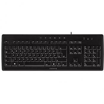 Cherry Stream 3.0 USB QWERTY Pan Nordic Negro - Teclado