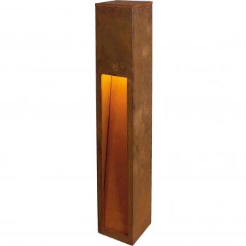 Baliza LED de jardín SLV Rusty Slot 80 - Altura 80 cm