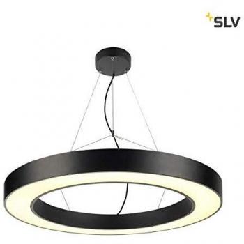 Luminaria LED Colgante SLV MEDO RING 90, Negro, 54,9W, 3000K