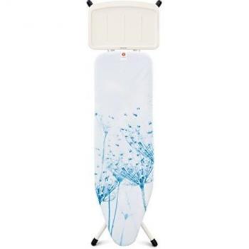 Brabantia ironing board with solid steam unit holder standard size b cotton flower