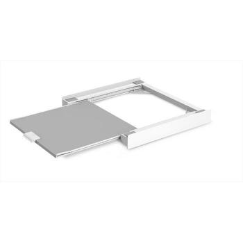 Kit de Superposición Meliconi Torre Quick - Soporte Universal para Lavadora y Secadora con Cajón Extraíble, Fabricado con 30% Plástico Reciclado, Seguro y Resistente, Made in Italy
