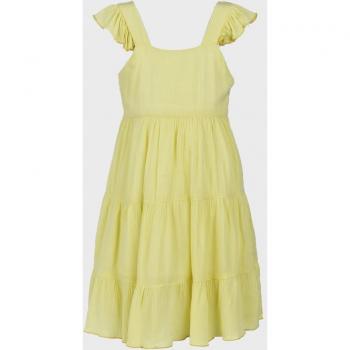 Vestido de bebé niña amarillo de algodón La Ormiga 1090084510