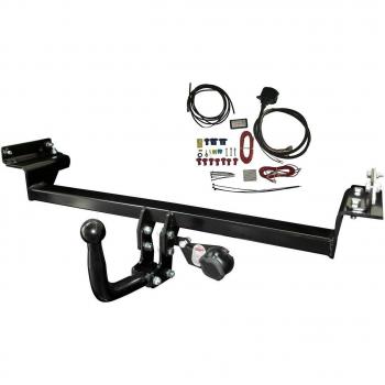 Bola Remolque Fija Cisne + 13pin Kit C2 Alfa Romeo 156 SW FAMILIAR 00-04 01053/F