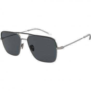 Giorgio Armani AR6142 Gunmetal Men's Sunglasses 57mm