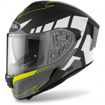 Airoh Casco Integral Spark Negro Amarillo