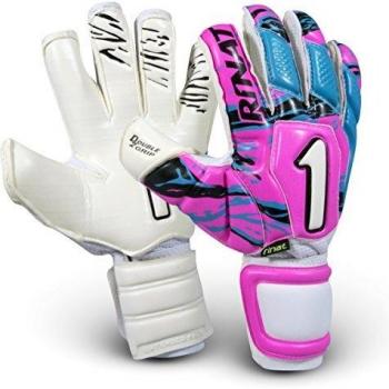 Rinat Uno Clásico 2.0 Spine Pro Guante de Portero, Unisex Adulto, Fucsia/Azul/Negro, 10