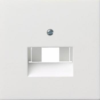 Cubierta Central Gira UAE/IAE ISDN y Red, Blanco Brillante 0270112