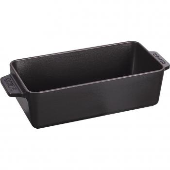 Staub - Terrina rectangular de hierro fundido resistente, ideal para hornear y servir