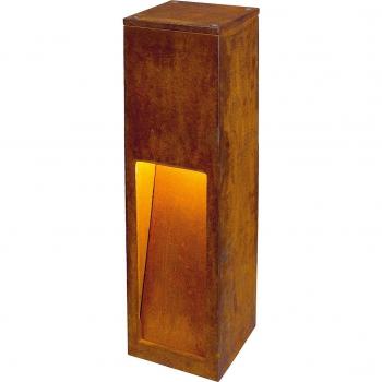Baliza LED de jardín SLV RUSTY SLOT 50 POLE