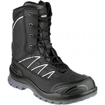 Pezzol Mens Magellan Waterproof S3 Work Safety Boot Black