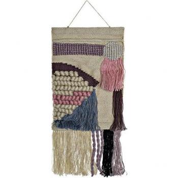 Decoración Colgante DKD Home Decor Jute Algodón 45 x 2 x 115 cm