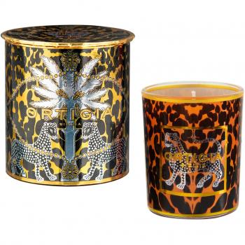 Amber Black Decorative Candle 150 g