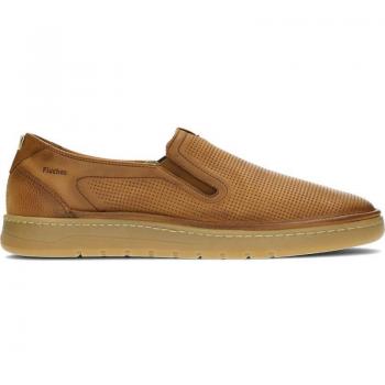 Fluchos Mocasines de Hombre F1946-VEGABUCK CUERO+COM.2 Marrones