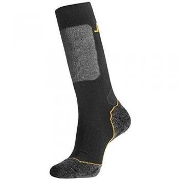 Snickers No Aplica Calcetines, Negro-Gris, 48 para Hombre