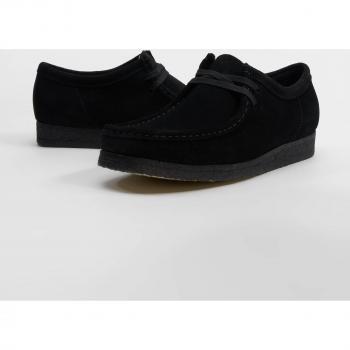 Clarks Originals Men's Wallabee in Black Suede, Size UK 8