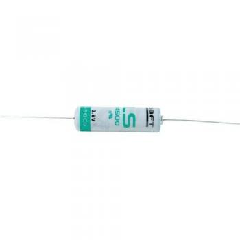 Batería de litio Saft 3.6V LS14500CNA AA 2600mAh con cable axial