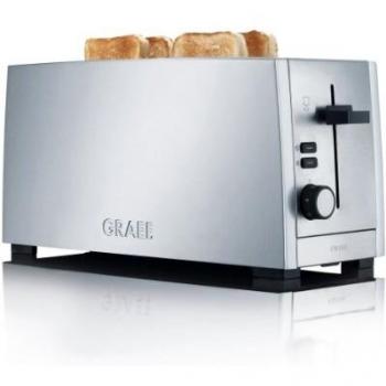 Graef TO100EU Tostadora, boca ancha, 230 V, 1380 W