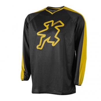 HEBO Camiseta Trial Baggy, Amarillo, Talla XL
