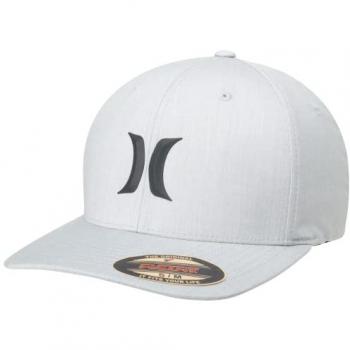 Gorra Hurley Icon Weld - Grey, Gorra para Hombre, Tecnología H20 DRI, Diseño moderno y ligero, Ideal para actividades al aire libre