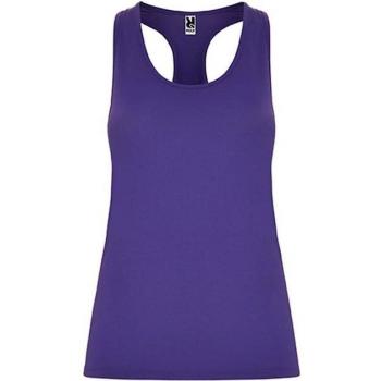 Camiseta técnica niña de tirantes entallada transpirable