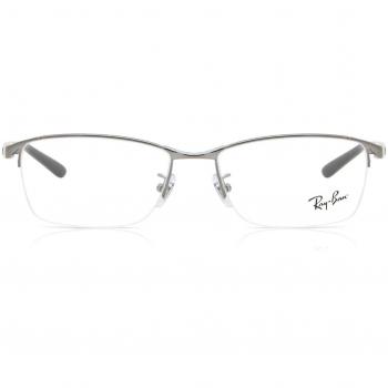 Ray-Ban Gafas Graduadas RX 6501D 2502 Ajuste Asiático para Hombre Gunmetal