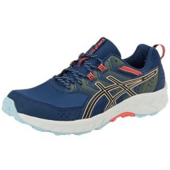 Asics - Zapatillas de Trail Running de hombre GEL-VENTURE 9 azul blanco rojo - Talla 47