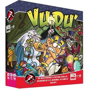 Vudú - Juego de Cartas y Mesa para 3-6 Jugadores, Edad Recomendada +8 Años, SD Games