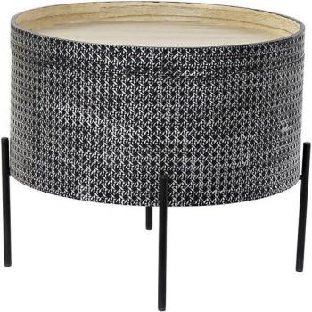 Mesita auxiliar Fíjalo MDF y metal plegable
