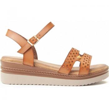 Sandalia de cuña para mujer Montevita Silia 91051 Beige