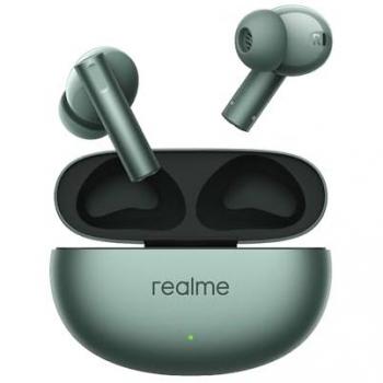 Auriculares Inalámbricos Realme Buds Air 6 con Cancelación Activa de Ruido de 50 dB, Bluetooth 5.3, Resistencia al Agua IP55 y 40 Horas de Batería -