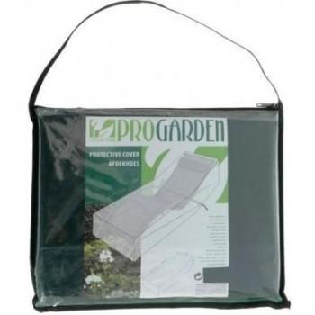 Pro Garden Collection - Funda protectora para tumbona, multiuso, con cremallera salvatela, color Verde, 200x70x40 cm