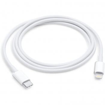 Cable USB-C a Lightning Blanco 1 Metro