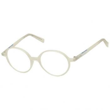Italia Independent II 5405 Kids Eyeglasses White Size 42 - Blue Light Block Available