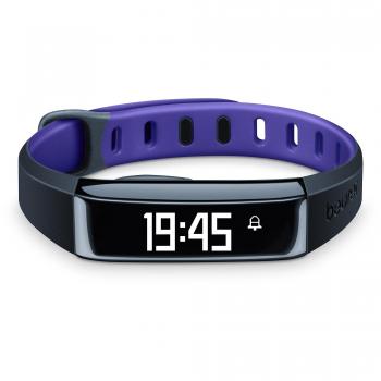Beurer AS-80 - Sensor de actividad Bluetooth, compatible con App Health Manager, color lila