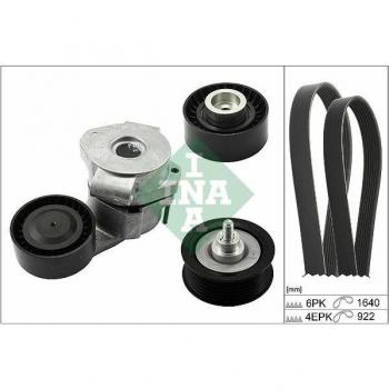 Juego de correas trapeciales poli V INA 529 0322 10