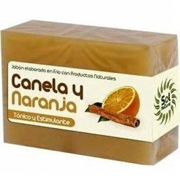 SOLNATURAL JABON DE Canela Y Naranja 100 g, Estándar, Único