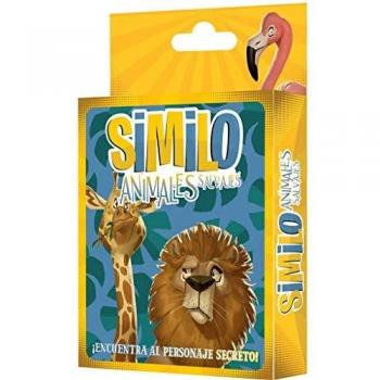 Horrible Games- Similo Animales Salvajes Juego de Cartas en español, Color