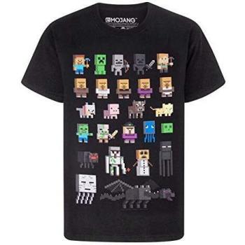 Minecraft camiseta para niños
