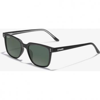 Gafas de sol unisex D.Franklin cuadradas en color negro mate