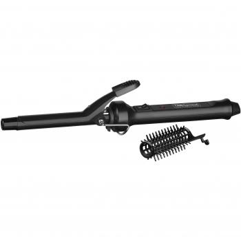 Pinza Rizadora TRESemme 271TU para Rizos Definidos de 16mm con Cepillo, Color Negro