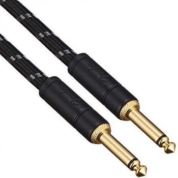 Fender Deluxe Black Tweed 5.5m Instrument Cable