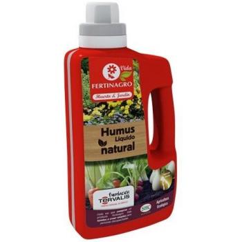 FERTINAGRO VIDA. Humus líquido natural ecológico para huerto y jardín